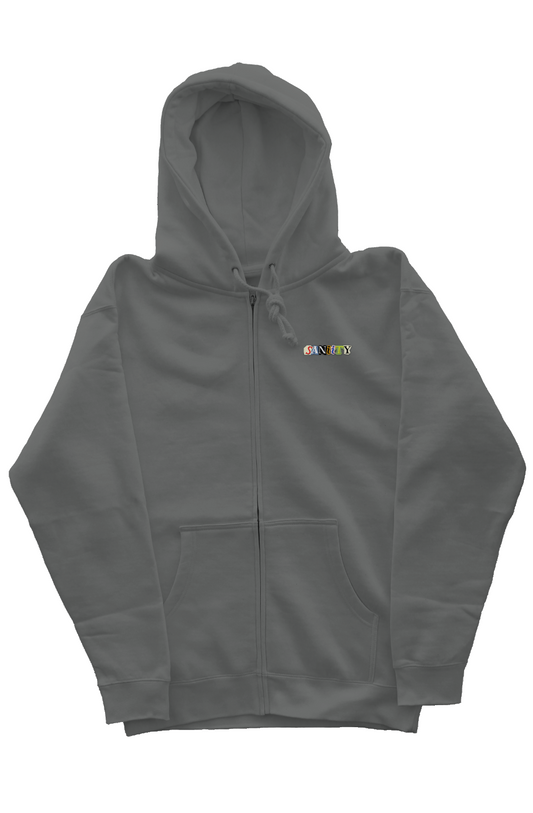 SANIITY Classic Zip Hoodie